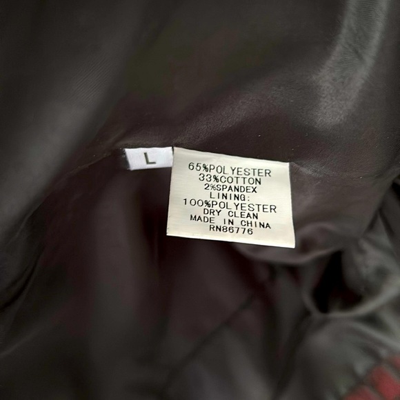 Due Per Due women’s black and deep maroon jacket size L - Picture 4 of 5